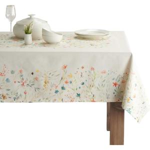 image:imageMaison d Hermine Table Cloth Rectangle Table 100 Cotton 70 x 120 Inches Tablecloth Reusable Decorative for Dining Kitchen Room Farmhouse Home Gifts for Mothers Day Spring Summer  Colmar