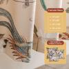 image:imageMaison d Hermine Curtains for Living Room 100 Cotton 108 inch Length One Panel Light Filtering Curtains for Windows with Rod and Loop Pockets Gifts for Mothers Day Hokuzai  Beige 50 W x 108 L