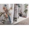 image:imageMaison d Hermine Curtains for Living Room 100 Cotton 84 inch Length One Panel Light Filtering Curtains for Windows with Rod and Loop Pockets Gifts for Mothers Day Hokuzai  Grey 50 W x 84 L