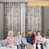 image:imageMaison d Hermine Curtains for Living Room 100 Cotton 84 inch Length Two Panels Light Filtering Toile Curtains for Bedroom Windows with Rod and Loop Pockets The Miller Antique Green 50 W x 84 L