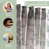image:imageMaison d Hermine Curtains for Living Room 100 Cotton 84 inch Length Two Panels Light Filtering Toile Curtains for Bedroom Windows with Rod and Loop Pockets The Miller Antique Green 50 W x 84 L