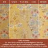 image:imageMaison d Hermine Curtains for Living Room 100 Cotton 96 inch Length One Panel Light Filtering Curtains for Windows with Rod and Loop Pockets Gifts for Mothers Day Marquise  Yellow 50 W x 96 L