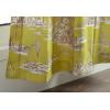 image:imageMaison d Hermine Curtains for Living Room 100 Cotton 96 inch Length Two Panels Light Filtering Toile Curtains for Bedroom Windows with Rod and Loop Pockets Drapes Calais Celery 50 W x 96 L