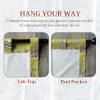 image:imageMaison d Hermine Curtains for Living Room 100 Cotton 96 inch Length Two Panels Light Filtering Toile Curtains for Bedroom Windows with Rod and Loop Pockets Drapes Calais Celery 50 W x 96 L
