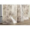 image:imageMaison d Hermine Curtains for living room 100 Cotton 84 inch length Two Panels Light Filtering Toile Curtains for Bedroom Windows with rod and loop Pockets Drapes Jouy Paradise Beige 50W x 84L