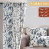 image:imageMaison d Hermine Decorative Pillow Covers 20 x 20 inch Square 100 Cotton Toile Throw Pillow Covers with Invisible Zipper for Living Room Couch Chair Sofas Gifts for Mothers Day  Paradise  Delft