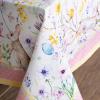 image:imageMaison d Hermine Table Cloth Rectangle Table 100 Cotton 60 x 90 Inches Tablecloth Reusable Decorative for Dining Kitchen Room Farmhouse Home Gifts for Mothers Day Spring Summer  Easter Zest