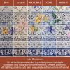 image:imageMaison d Hermine Table Cloth Rectangle Table 100 Cotton 70 x 120 Inches Tablecloth Reusable Decorative for Dining Kitchen Room Farmhouse Home Gifts for Mothers Day Spring Summer  Faience