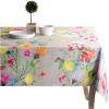 image:imageMaison d Hermine Table Cloth Rectangle Table 100 Cotton 60 x 90 Inches Tablecloth Reusable Decorative for Dining Kitchen Room Farmhouse Home Gifts for Mothers Day Spring Summer  Jardin DEte  Fog