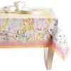 image:imageMaison d Hermine Table Cloth Rectangle Table 100 Cotton 60 x 90 Inches Tablecloth Reusable Decorative for Dining Kitchen Room Farmhouse Home Gifts for Mothers Day Spring Summer  Easter Zest