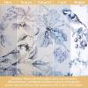 image:imageMaison d Hermine Curtains for Living Room 100 Cotton 108 inch Length One Panel Light Filtering Curtains for Windows with Rod and Loop Pockets Gifts for Mothers Day Equinoxe  Blue 50 W x 108 L