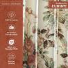 image:imageMaison d Hermine Curtains for Living Room 100 Cotton 108 inch Length One Panel Light Filtering Curtains for Windows with Rod and Loop Pockets Gifts for Mothers Day Abbeville 50 W x 108 L