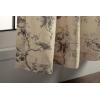 image:imageMaison d Hermine Curtains for Living Room 100 Cotton 124 inch Length One Panel Light Filtering Curtains for Windows with Rod and Loop Pockets Gifts for Mothers Day Turin 50 W x 124 L