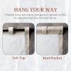 image:imageMaison d Hermine Curtains for Living Room 100 Cotton 124 inch Length One Panel Light Filtering Curtains for Windows with Rod and Loop Pockets Gifts for Mothers Day Turin 50 W x 124 L