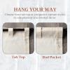 image:imageMaison d Hermine Curtains for Living Room 100 Cotton 84 inch Length One Panel Light Filtering Curtains for Windows with Rod and Loop Pockets Gifts for Mothers Day Villette  Dove Grey 50W x 84L