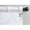 image:imageMaison d Hermine Curtains for Living Room 100 Cotton 96 inch Length One Panel Light Filtering Curtains for Windows with Rod and Loop Pockets Gifts for Mothers Day Solstice  Ecru 50 W x 96 L