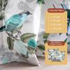 image:imageMaison d Hermine Curtains for Living Room 100 Cotton 96 inch Length One Panel Light Filtering Curtains for Windows with Rod and Loop Pockets Gifts for Mothers Day Solstice  Ecru 50 W x 96 L