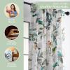 image:imageMaison d Hermine Curtains for Living Room 100 Cotton 96 inch Length One Panel Light Filtering Curtains for Windows with Rod and Loop Pockets Gifts for Mothers Day Solstice  Ecru 50 W x 96 L