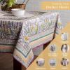 image:imageMaison d Hermine Table Cloth Rectangle Table 100 Cotton 70 x 120 Inches Tablecloth Reusable Decorative for Dining Kitchen Room Farmhouse Home Gifts for Mothers Day Spring Summer  Fanny Lavender