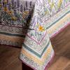 image:imageMaison d Hermine Table Cloth Rectangle Table 100 Cotton 70 x 120 Inches Tablecloth Reusable Decorative for Dining Kitchen Room Farmhouse Home Gifts for Mothers Day Spring Summer  Fanny Lavender