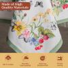 image:imageMaison d Hermine Table Cloth Rectangle Table 100 Cotton 70 x 120 Inches Tablecloth Reusable Decorative for Dining Kitchen Room Farmhouse Home Gifts for Mothers Day Spring Summer  Printemps