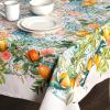 image:imageMaison d Hermine Table Cloth Square Table 100 Cotton 60 x 60 Inches Tablecloth Reusable Decorative for Dining Kitchen Room Farmhouse Home Gifts for Mothers Day Spring Summer  Agrume