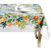 image:imageMaison d Hermine Table Cloth Square Table 100 Cotton 60 x 60 Inches Tablecloth Reusable Decorative for Dining Kitchen Room Farmhouse Home Gifts for Mothers Day Spring Summer  Agrume