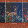 image:imageMaison d Hermine Table Cloth Rectangle Table 100 Cotton 60 x 120 Inches Fall Tablecloth Reusable Everyday Use for Thanksgiving Christmas Decorations Dining Farmhouse Party Christmas Joy