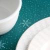 image:imageMaison d Hermine Table Cloth Rectangle Table 100 Cotton 60 x 90 Inches Fall Tablecloth Reusable Everyday Use for Thanksgiving Christmas Decorations Dining Farmhouse Party Hygge Christmas