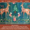 image:imageMaison d Hermine Table Cloth Rectangle Table 100 Cotton 60 x 90 Inches Fall Tablecloth Reusable Everyday Use for Thanksgiving Christmas Decorations Dining Farmhouse Party Hygge Christmas