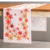 image:imageMaison d Hermine Table Runner 100 Cotton Single Layer Table Runners 48 inches Long for Thanksgiving Christmas Decorations Home Kitchen Dining Party Wedding Crystal Star 145 x 48