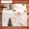 image:imageMaison d Hermine Table Runner 100 Cotton Single Layer Table Runners 48 inches Long for Thanksgiving Christmas Decorations Home Kitchen Dining Party Wedding Mountain Life 145 x 48