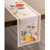 image:imageMaison d Hermine Table Runner 100 Cotton Single Layer Table Runners 48 inches Long for Thanksgiving Christmas Decorations Home Kitchen Dining Party Wedding Potiron 145 x 48