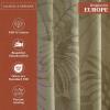 image:imageMaison d Hermine Curtains for Living Room 100 Cotton 124 inch Length Two Panel Light Filtering Curtains for Window with Rod and Loop Pockets Gifts for Mothers Day Creole  Olive Grey 50W x 124L