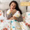 image:imageMaison d Hermine Throw Blanket for Couch Lightweight Soft Warm Breathable Cotton Throw Blankets for Bed Girls Boys Women Men Travel Living Room Gifts for Mothers Day 60 X 80 Summer Whisper41  Summer Whisper