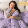 image:imageMaison d Hermine Throw Blanket for Couch Lightweight Soft Warm Breathable Cotton Throw Blankets for Bed Girls Boys Women Men Travel Living Room Gifts for Mothers Day 60 X 80 Summer Whisper16  Magnolia Mornings