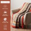 image:imageMaison d Hermine Throw Blanket for Couch Lightweight Soft Warm Breathable Cotton Throw Blankets for Bed Girls Boys Women Men Travel Living Room Gifts for Mothers Day 60 X 80 Summer Whisper02  Jaipur