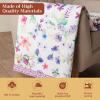 image:imageMaison d Hermine Throw Blanket for Couch Lightweight Soft Warm Breathable Cotton Throw Blankets for Bed Girls Boys Women Men Travel Living Room Gifts for Mothers Day 60 X 80 Summer Whisper43  Chardon