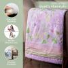 image:imageMaison d Hermine Throw Blanket for Couch Lightweight Soft Warm Breathable Cotton Throw Blankets for Bed Girls Boys Women Men Travel Living Room Gifts for Mothers Day 60 X 80 Summer Whisper16  Magnolia Mornings