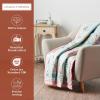 image:imageMaison d Hermine Throw Blanket for Couch Lightweight Soft Warm Breathable Cotton Throw Blankets for Bed Girls Boys Women Men Travel Living Room Gifts for Mothers Day 60 X 80 Summer Whisper25  Blossoms in Spring