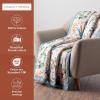 image:imageMaison d Hermine Throw Blanket for Couch Lightweight Soft Warm Breathable Cotton Throw Blankets for Bed Girls Boys Women Men Travel Living Room Gifts for Mothers Day 60 X 80 Summer Whisper05  Hokuzai