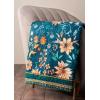 image:imageMaison d Hermine Throw Blanket for Couch Lightweight Soft Warm Breathable Cotton Throw Blankets for Bed Girls Boys Women Men Travel Living Room Gifts for Mothers Day 60 X 80 Summer Whisper22  Luxury Loft  Dark Teal