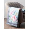 image:imageMaison d Hermine Throw Blanket for Couch Lightweight Soft Warm Breathable Cotton Throw Blankets for Bed Girls Boys Women Men Travel Living Room Gifts for Mothers Day 60 X 80 Summer Whisper12  Sweet Rose Lavender
