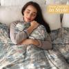 image:imageMaison d Hermine Throw Blanket for Couch Lightweight Soft Warm Breathable Cotton Throw Blankets for Bed Girls Boys Women Men Travel Living Room Gifts for Mothers Day 60 X 80 Summer Whisper03  the Miller