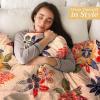 image:imageMaison d Hermine Throw Blanket for Couch Lightweight Soft Warm Breathable Cotton Throw Blankets for Bed Girls Boys Women Men Travel Living Room Gifts for Mothers Day 60 X 80 Summer Whisper31  Kalahari