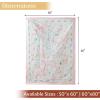 image:imageMaison d Hermine Throw Blanket for Couch Lightweight Soft Warm Breathable Cotton Throw Blankets for Bed Girls Boys Women Men Travel Living Room Gifts for Mothers Day 60 X 80 Summer Whisper25  Blossoms in Spring