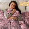 image:imageMaison d Hermine Throw Blanket for Couch Lightweight Soft Warm Breathable Cotton Throw Blankets for Bed Girls Boys Women Men Travel Living Room Gifts for Mothers Day 60 X 80 Summer Whisper10  Fair Isle