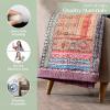 image:imageMaison d Hermine Throw Blanket for Couch Lightweight Soft Warm Breathable Cotton Throw Blankets for Bed Girls Boys Women Men Travel Living Room Gifts for Mothers Day 60 X 80 Summer Whisper26  Ispahan