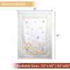 image:imageMaison d Hermine Throw Blanket for Couch Lightweight Soft Warm Breathable Cotton Throw Blankets for Bed Girls Boys Women Men Travel Living Room Gifts for Mothers Day 60 X 80 Summer Whisper38  Easter Dew