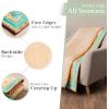 image:imageMaison d Hermine Throw Blanket for Couch Lightweight Soft Warm Breathable Cotton Throw Blankets for Bed Girls Boys Women Men Travel Living Room Gifts for Mothers Day 60 X 80 Summer Whisper39  Luxury Loft  Peach